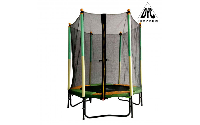 Батут DFC JUMP KIDS 55" зел/желт Батут DFC JUMP KIDS 55" зел/желт