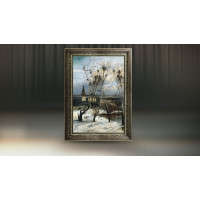 !Рама Фоджи 2146*1546 (Фреска/Сильвер)